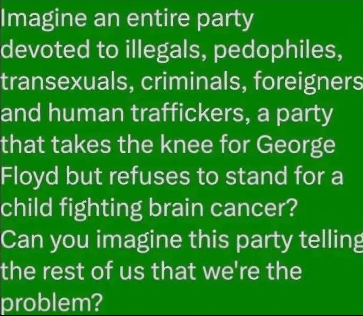 Are you ready to have your mind blown? 

The "imagine if you will" scenario below is not hypothetical—it's actually happening!

Now read it again... That is who the new radical left has become!