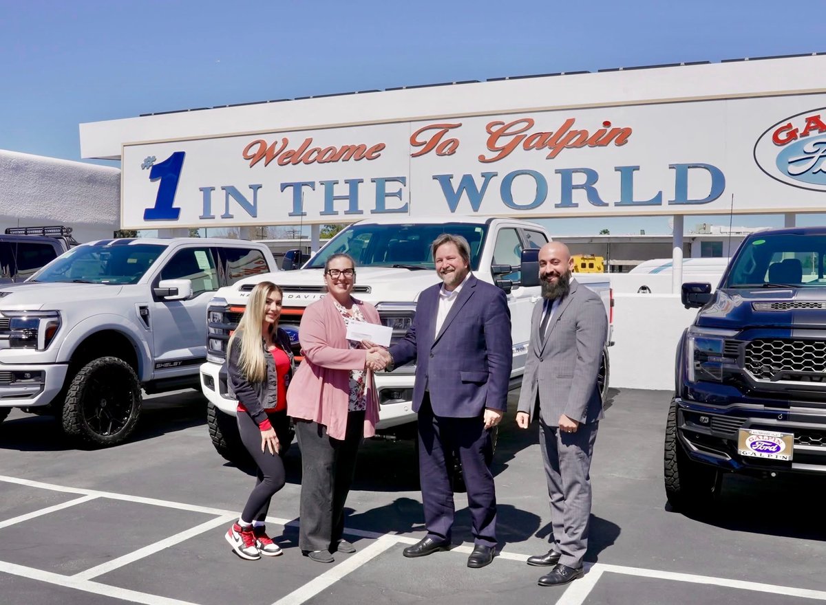 Vista Middle School & Magnets (@vistamiddle) on Twitter photo Thank you, <a href="/Galpinford/">Galpin Ford</a>, for your generous donation toward our PTA in support of our 8th grade GradNite event! Galpin is an incomparable community partner and we are deeply grateful for your commitment to our students and mission. Thank you, <a href="/Galpinford/">Galpin Ford</a>, for your generous donation toward our PTA in support of our 8th grade GradNite event! Galpin is an incomparable community partner and we are deeply grateful for your commitment to our students and mission.
