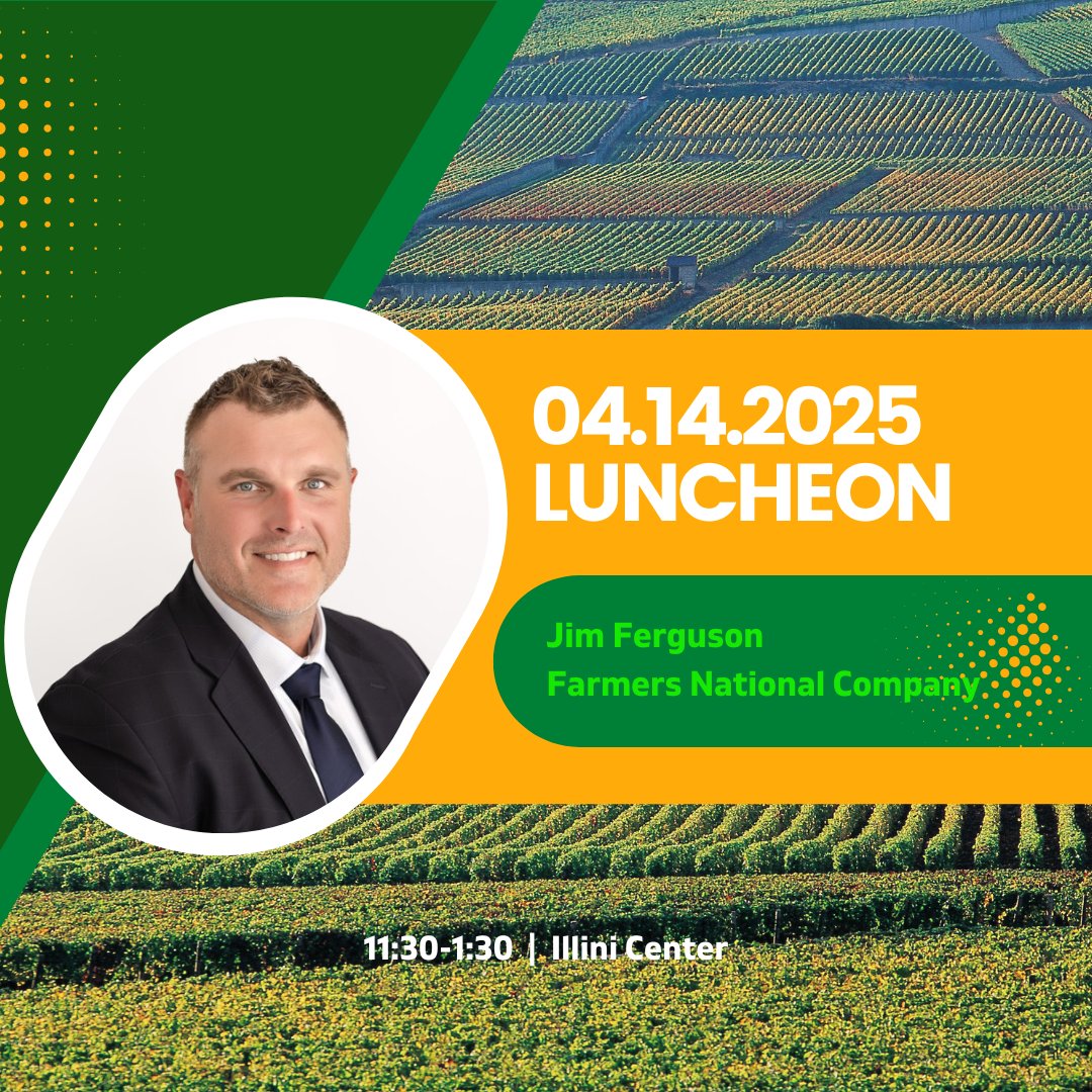 Farmland values shift constantly. Jim Ferguson, <a href="/FarmersNational/">Farmers National Company</a>, will discuss trends, regional variations and key players in the current land market at our April 14 luncheon. Join us: chicagofarmers.org/meetinginfo.ph…  
#TheChicagoFarmers