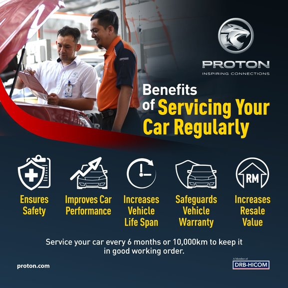 ProtonProAuto's tweet photo. Get the ultimate peace of mind in knowing that your Proton will be taken care of by experts!​
Enjoy the benefits of Proton ownership by servicing your vehicle every 6 months or 10,000km and you'll be on your way to safer and more efficient journeys. https://t.co/iUpDjii90K