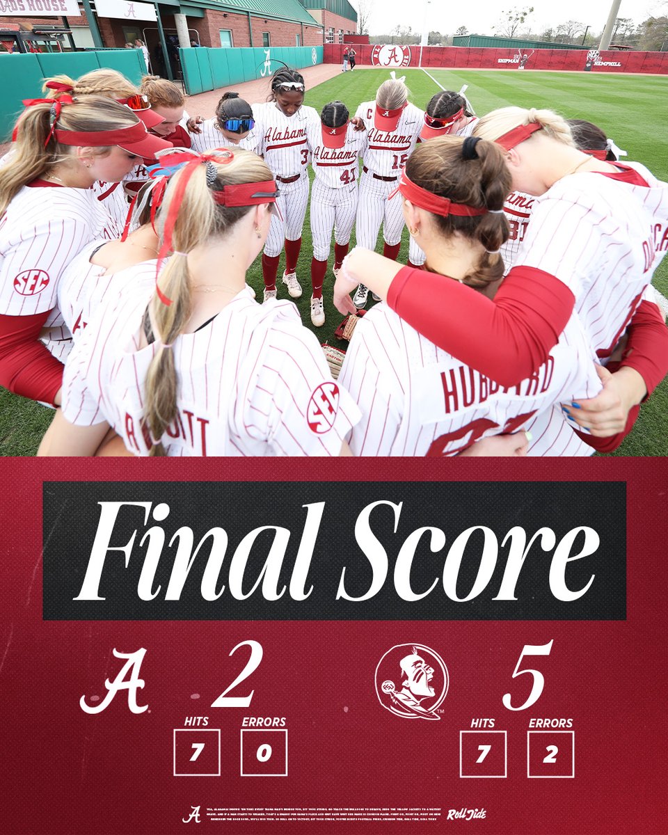 Alabama Softball tweet media