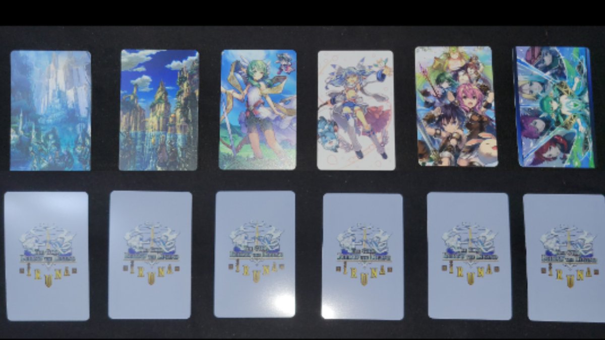 Mark_Critelli's tweet photo. @asobimo_en thanks for the beautiful/wonderful cards and shout out to ASOBIMO and the Bemmo Channel the English language YouTube for iruna online and to "[GM] Sara" and the other team members keep up the great work. Iruna online for Android and Apple is such amazing game https://t.co/5s69YC6H2r
