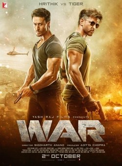 RupaliKidecha's tweet photo. War is a 2019 Indian Hindi-language action thriller film directed by Siddharth Anand, who co-wrote the script with Shridhar Raghavan, Abbas Tyrewala and Aditya Chopra, and produced by Chopra's Yash Raj Films. The film stars Hrithik Roshan and Tiger Shroff in the lead roles, alongside Vaani Kapoor, Ashutosh Rana, Anupriya Goenka, Dipannita Sharma, Sanjeev Vatsa, Mashhoor Amrohi, Yash Raaj Singh, Arif Zakaria and Mohit Chauhan. It is the third installment in the YRF Spy Universe. In the film, an Indian RAW agent is assigned to eliminate his former mentor And Agent Major Kabir Dhaliwal who has gone rogue.