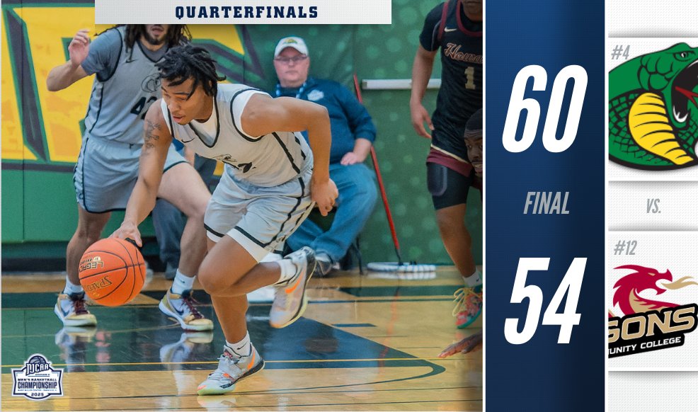 🐍 Parkland is the first team to clinch a spot in the Semifinals at the 2025 #NJCAABasketball DII Men's Championship!

njcaa.org/championships/…