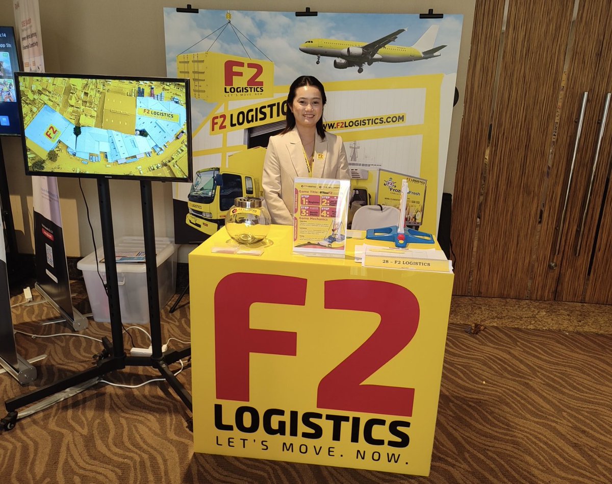 F2LogisticsPh's tweet photo. Get to know our products and services, visit our booth today until tomorrow in the Grand Ballroom of Century Park Hotel.
A Customer Experience Specialist will be gladly to work with you on your supply chain needs.
#LetsMoveNow
#F2Delivers https://t.co/CWoXPtX859