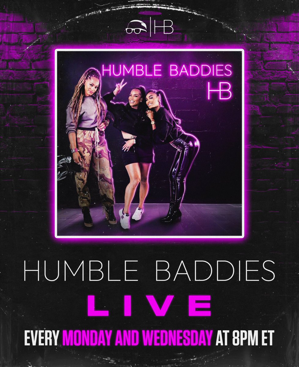 HumbleBaddies's tweet image. Catch your fave trio keeping it real every Monday & Wednesday at 8pm EST! @SharelleRosado_
youtube.com/@humblebaddies…