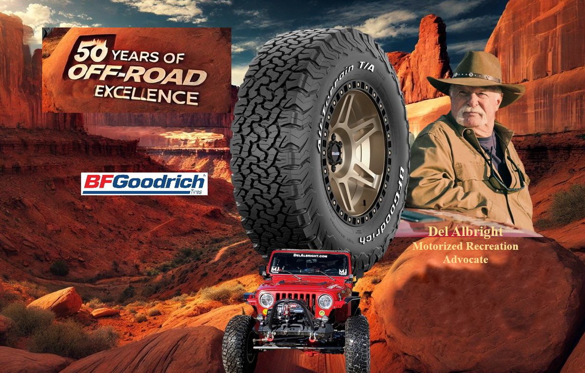 DelAlbright's tweet photo. 50 consecutive years with my rigs on @BFGoodrichTires https://t.co/ElRVumiDiC