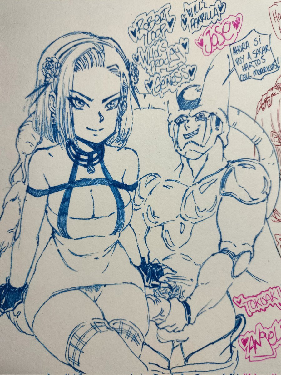 Jakeelcamaleon's tweet photo. Acá unas monas pa la nochecita del #MiercolesDeMorboYProvocación les dejo esta #androide18 y #HolliyJake para que la disfruten.

#anime #manga #hentai #dragonball #dragonballz #dragonballfanart #cellperfecto #Dragonballart https://t.co/XJ4z5PSBmb