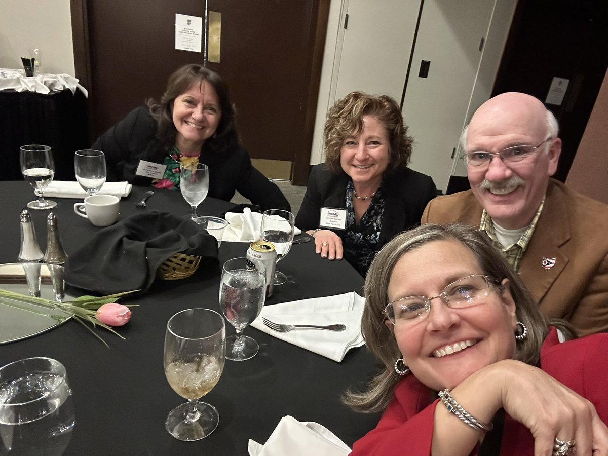 Hanging out with these amazing public servants at the Warren County Municipal League dinner!