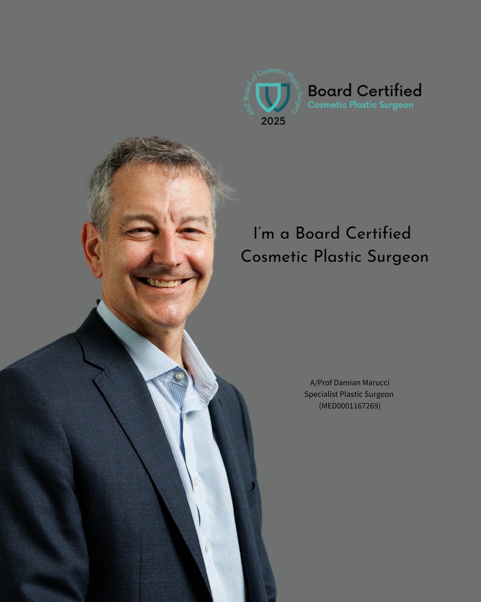 I’m an ANZBCPS Board Certified Cosmetic Plastic Surgeon. #anzbcps #anzbcpsboardcertified #boardcertifiedbyanzbcps <a href="/ASAPSau/">Australasian Society of Aesthetic Plastic Surgeons</a> <a href="/anzbcps/">ANZBCPS</a>