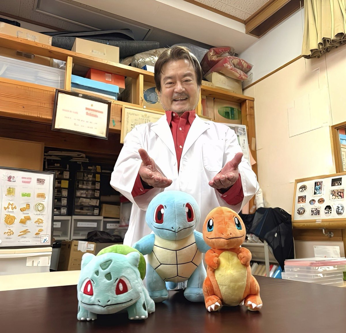 oowadashinya's tweet photo. そこに 3びき ポケモンが いる じゃろう
どの ポケモンに する？
#ポケモン　#ぬい活 https://t.co/icH096ouAP