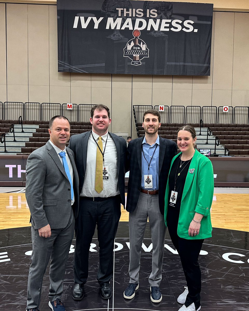 One more to reflect on #IvyMadness. 

Easily one of the best parts were the many people that went out of their way to compliment these three. I see it every day but fun to watch others admire it at our biggest events. Also, they are all working on accepting said compliments. 🌿