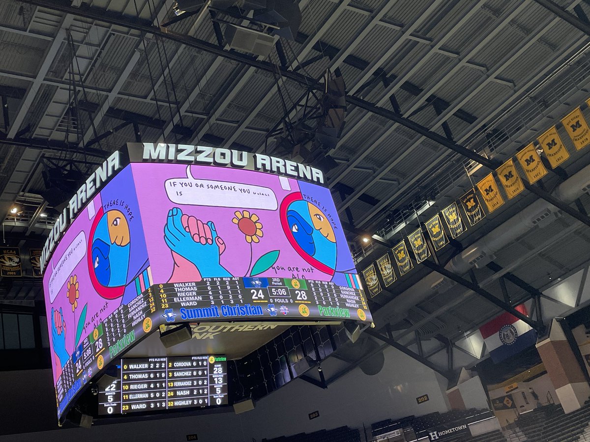 Parkview Boys Basketball up 28-24 at the half here in Columbia.  Let’s go Vikings!!!!