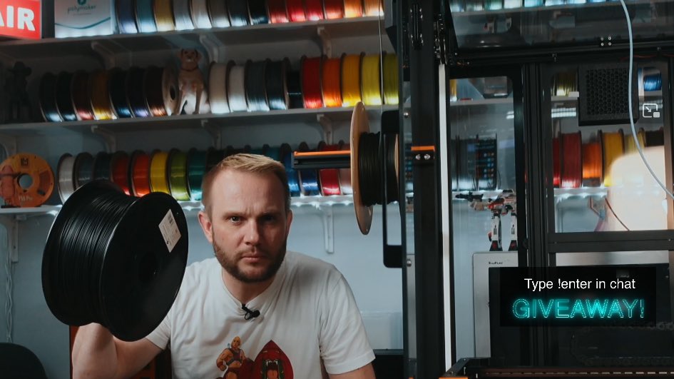 loyalmoses's tweet photo. Wanna win a 3kg spool of @Polymaker_3D filament?!

Get over here NOW!

https://t.co/M3oou2kAn0 https://t.co/MuesEzV5oC