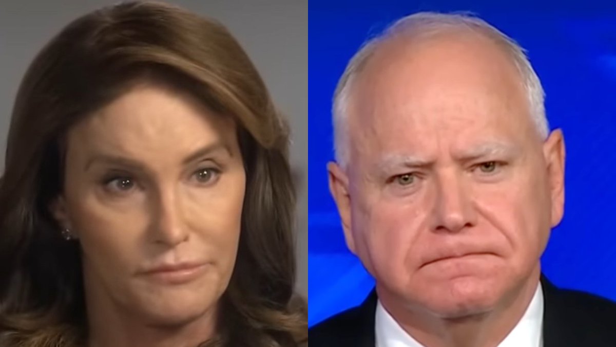 REPORT: Caitlyn Jenner jokes he is “more masculine” than Tim Walz.