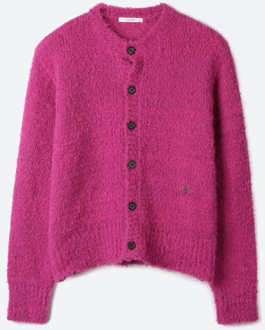 poolcompany24's tweet photo. ⠀
CELEB : 더보이즈 뉴
MEDIA : MBC 아이돌 라디오
BRAND : #MOONSUN #문선 
ITEM : UNISEX, Hairy Round Knit Cardigan (Magenta) https://t.co/oja14wAtdk