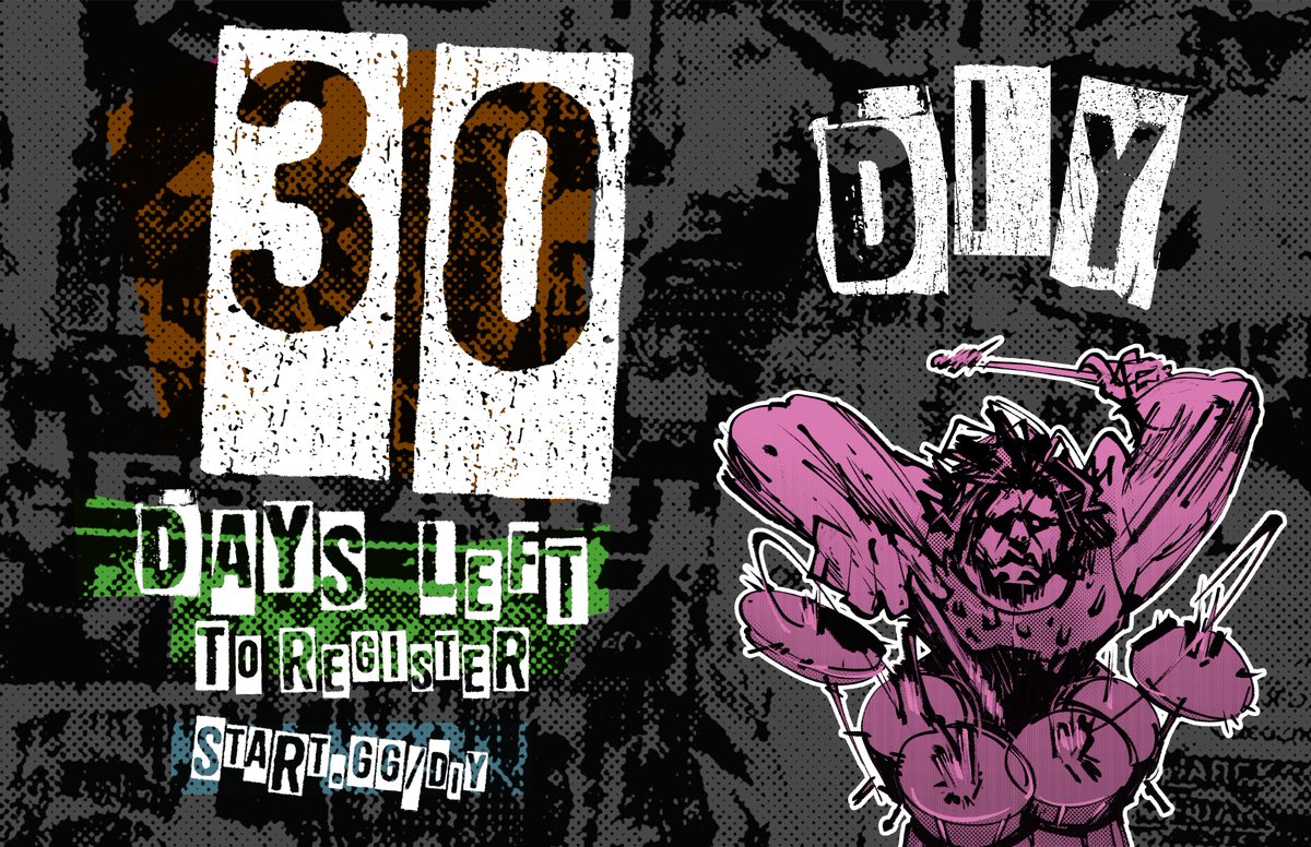 There is only ONE month left to register for DIY!

Don't run the risk of missing out on the sickest FGC event held right here in New York City!

We hope to see you at <a href="/BrookLAN_NY/">BrookLAN</a> on May 3-4 for an amazing weekend.

#SF6 #TEKKEN8 #CotW #SF3  sign up: 🔗👇