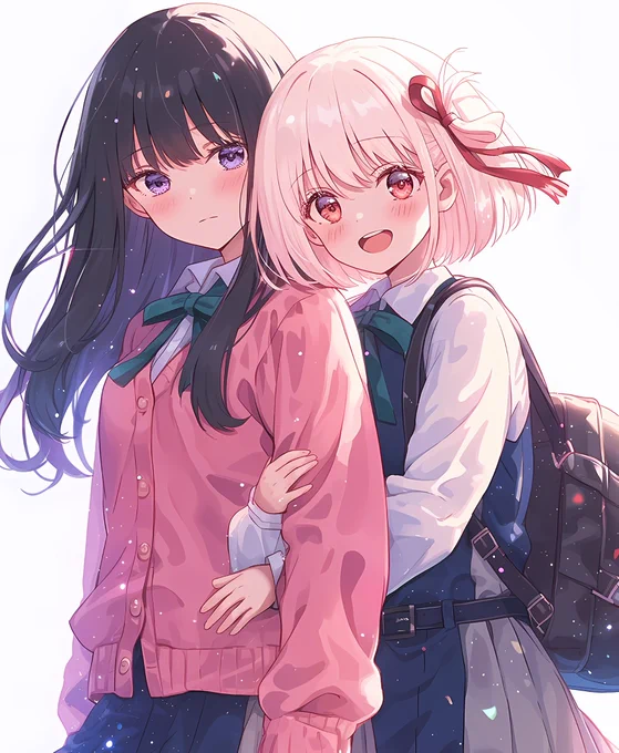 リコリスが無い世界線のちさたき #リコリコ 