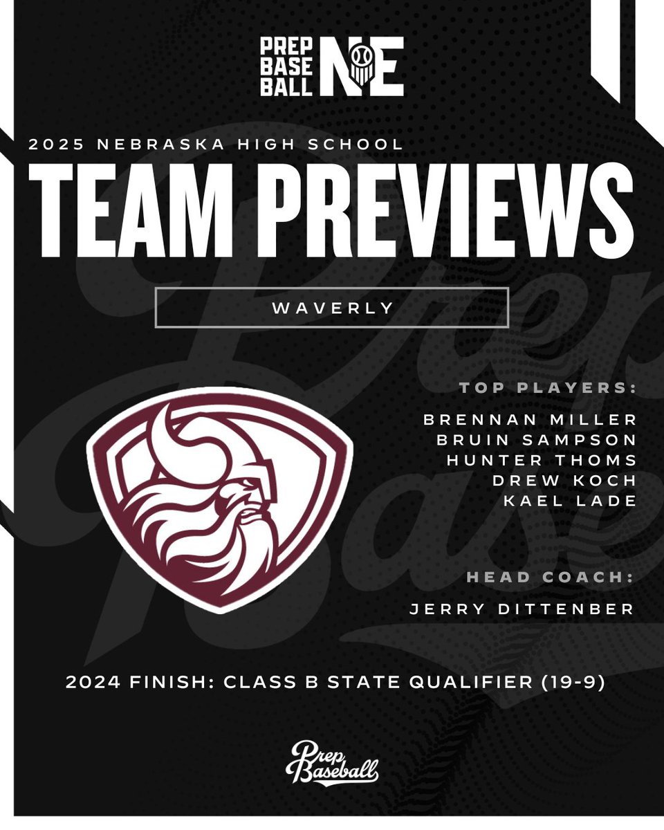 Prep Baseball Nebraska (@prepbaseballne) on Twitter photo ๐ #๐๐๐๐๐๐ซ๐๐ฏ๐ข๐๐ฐ๐๐
โ ๐ ๐๐๐ฏ๐๐ซ๐ฅ๐ฒ
The Waverly Vikings are locked in and ready to chase history. After a relentless offseason, theyโre aiming for their first back-to-back state tournament appearance in 12 years.
๐: loom.ly/JqOKI3w | <a href="/WaverlyBase_V/">Waverly Vikings Baseball</a> ๐ #๐๐๐๐๐๐ซ๐๐ฏ๐ข๐๐ฐ๐๐
โ ๐ ๐๐๐ฏ๐๐ซ๐ฅ๐ฒ
The Waverly Vikings are locked in and ready to chase history. After a relentless offseason, theyโre aiming for their first back-to-back state tournament appearance in 12 years.
๐: loom.ly/JqOKI3w | <a href="/WaverlyBase_V/">Waverly Vikings Baseball</a>