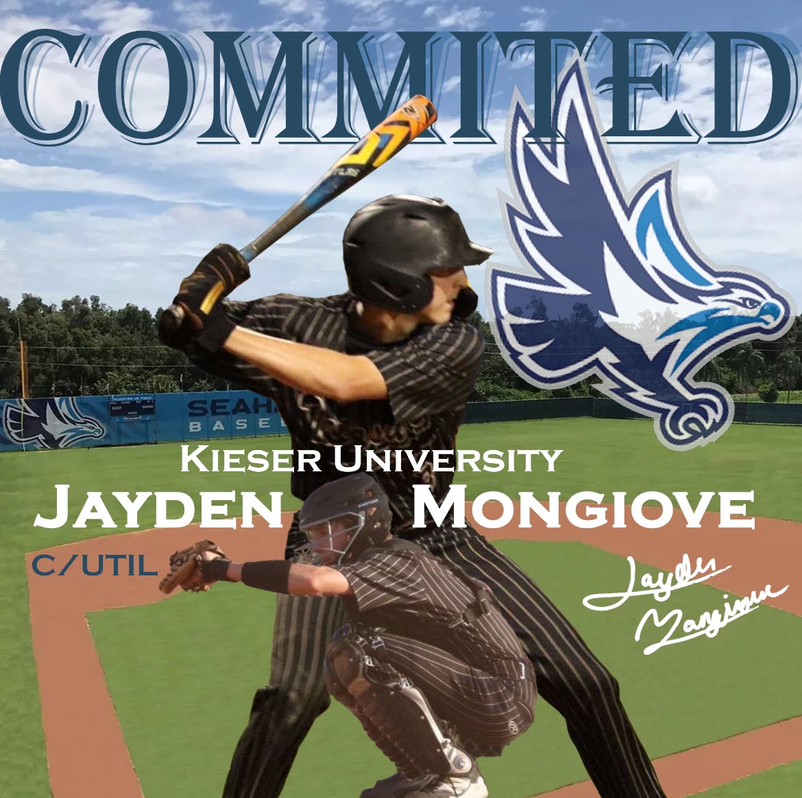 I am so blessed to announce my commitment to Keiser university!