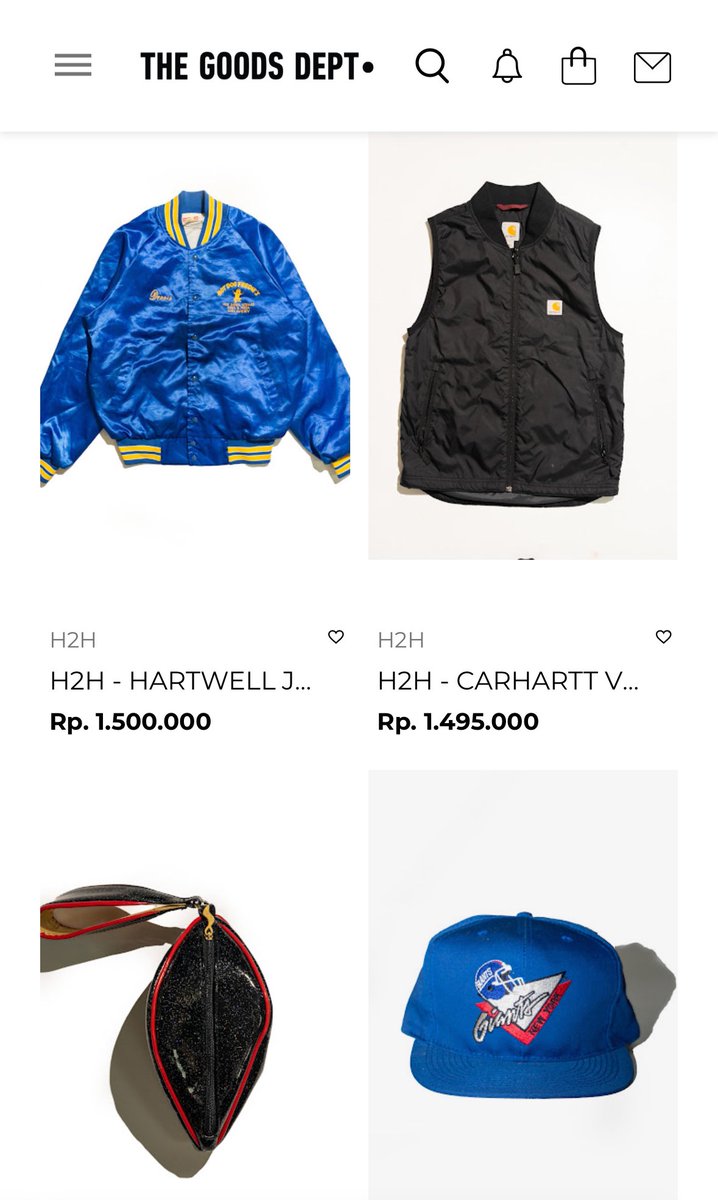 Find the new vintage section on thegoodsdept.com. Click to shop