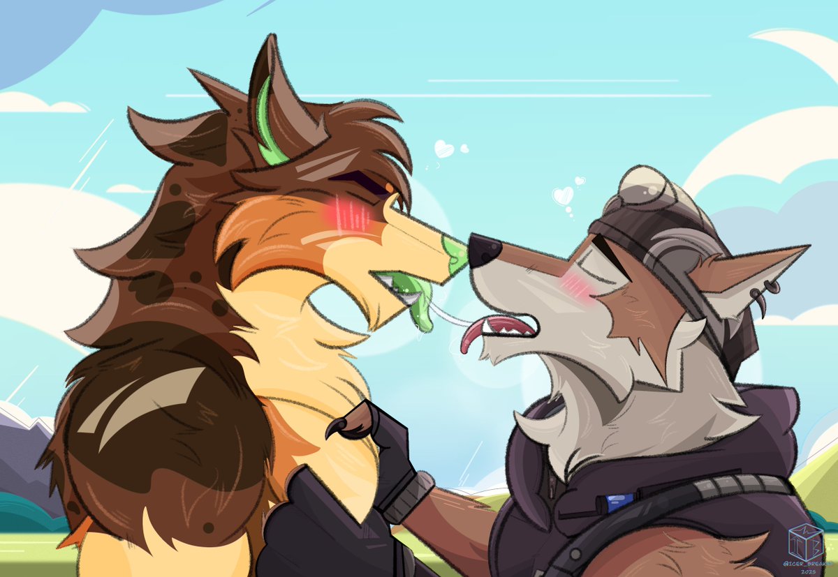 ScrabbleShep's tweet photo. I taught him how to kiss you guys https://t.co/UrQYZwKM2Y