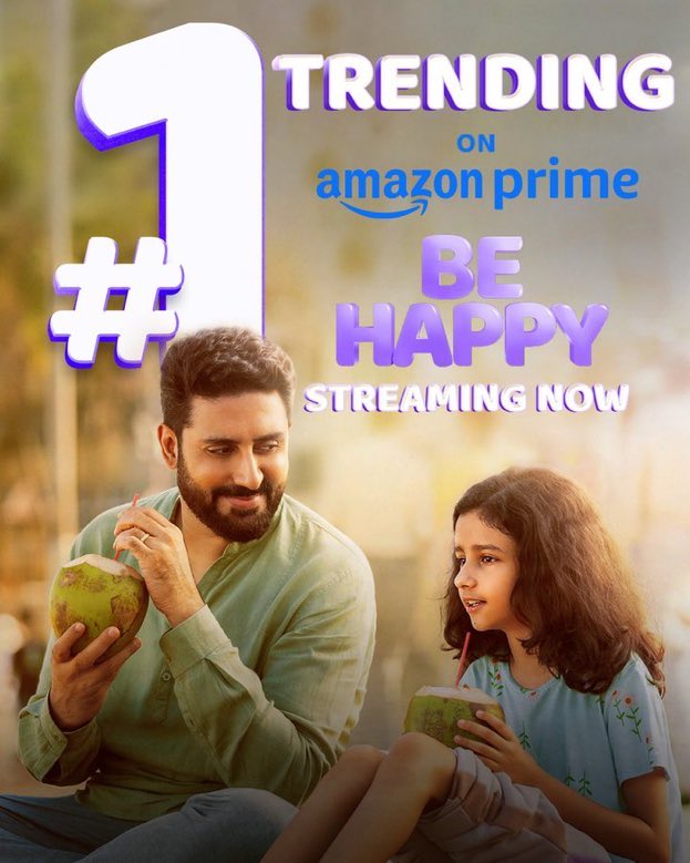 Isabell (@isabellchen) on Twitter photo Watch Now #BeHappyOnPrime
Number One movie on <a href="/amazonprimeIN/">Amazon Prime</a>
This heartwarming story by <a href="/remodsouza/">Remo D'souza</a> will captivate your heart.
#AbhishekBachchan delivers a polished performance with seamless transition from comedy to drama. Versatility Masterclass.
Keep shining <a href="/juniorbachchan/">Abhishek 𝐁𝐚𝐜𝐡𝐜𝐡𝐚𝐧</a> Watch Now #BeHappyOnPrime
Number One movie on <a href="/amazonprimeIN/">Amazon Prime</a>
This heartwarming story by <a href="/remodsouza/">Remo D'souza</a> will captivate your heart.
#AbhishekBachchan delivers a polished performance with seamless transition from comedy to drama. Versatility Masterclass.
Keep shining <a href="/juniorbachchan/">Abhishek 𝐁𝐚𝐜𝐡𝐜𝐡𝐚𝐧</a>