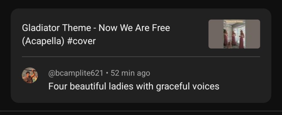No one can say anything to me. I am four ladies. 😤