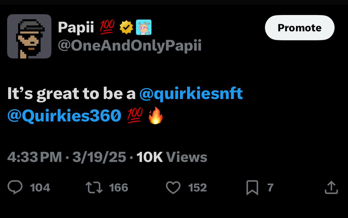 Viral tweets &gt;&gt;&gt;

Quirkie tweets &gt;&gt;&gt;

NFTs are back tweets &lt;&lt;&lt;

We never left, fam 💯❤️🔥🔐

GN // QN