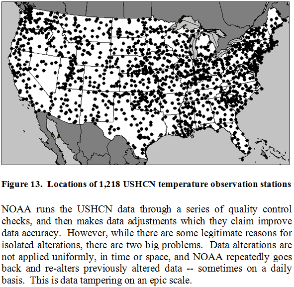 NOAA has gone rogue with temperature data tampering.  #DOGE