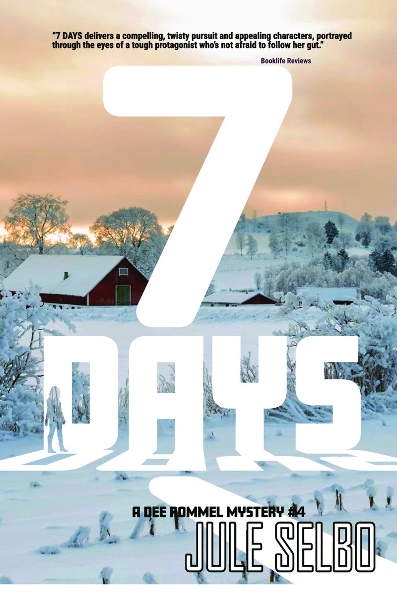 Congratulations to Jule Selbo <a href="/JuleSelbo/">Jule Selbo *author</a> on the official release of 7 DAYS, the fourth in the #DeeRommelMystery series. Now available worldwide.
amazon.com/dp/B0CXTQ7XKR #NewRelease #NewBook #Mystery #Suspense