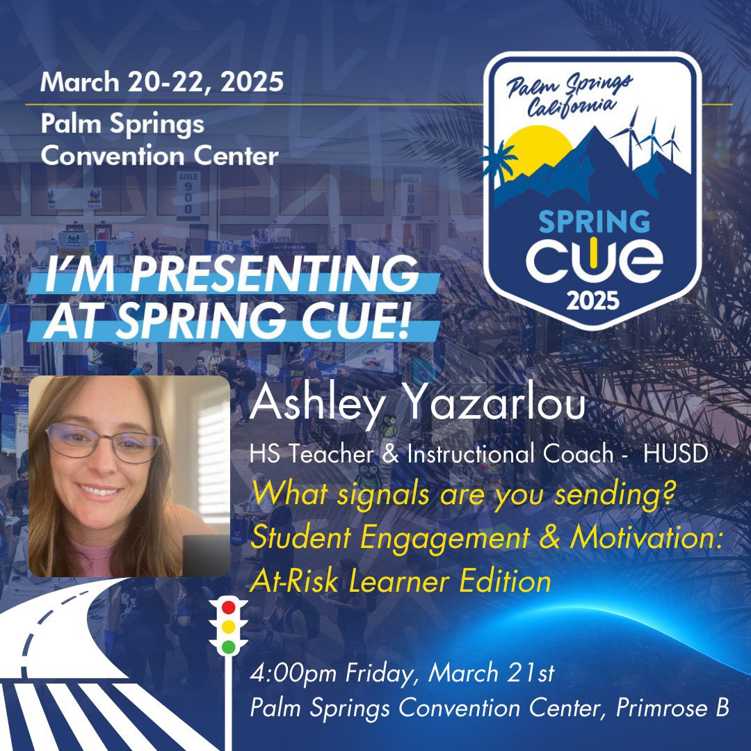 So excited to be presenting again at #SpringCUE <a href="/cueinc/">CUE</a> <a href="/IACUE/">IACUE</a> Thanks to <a href="/davestuartjr/">Dave Stuart Jr.</a> &amp; <a href="/CorwinPress/">Corwin</a> I’ll be giving away 3 copies of “The Will to Learn” 📗 to our #CUEmmunity in my session on Friday!!! 🙌🏼 Hope to see you there!!! 🫶🏼
