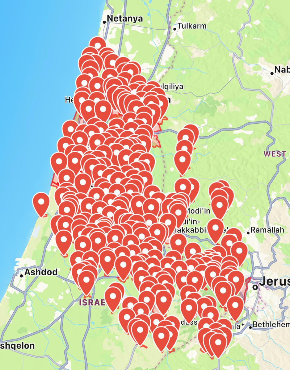 🚨Sirens sounding in central Israel due to projectile fire from Yemen🚨