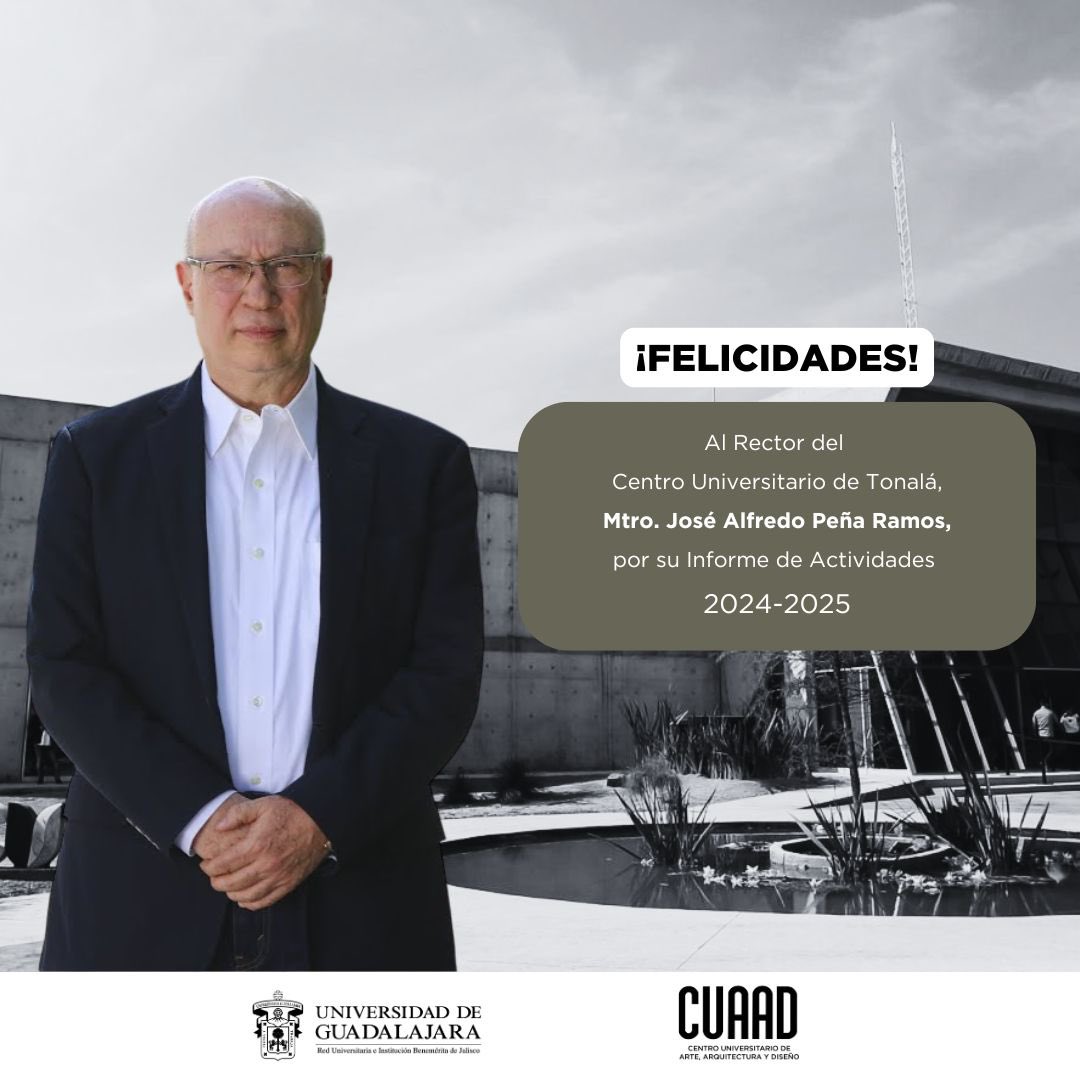 Reconocemos el liderazgo del Mtro. Alfredo Peña y a la comunidad <a href="/Cutonala_udg/">CUTonalá</a> por su impulso al emprendimiento, su aumento de matrícula, así como por consolidar la docencia e investigación. 👏🏼