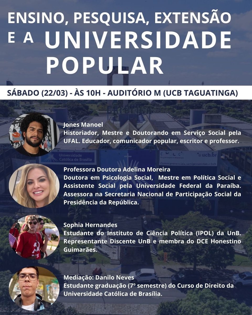 jonesmanoel_PE's tweet image. Esse final de semana, em Brasília. Tem atividade sábado e domingo. A atividade de domingo, divulgo nas próximas horas. Coloca na agenda e chega aí!