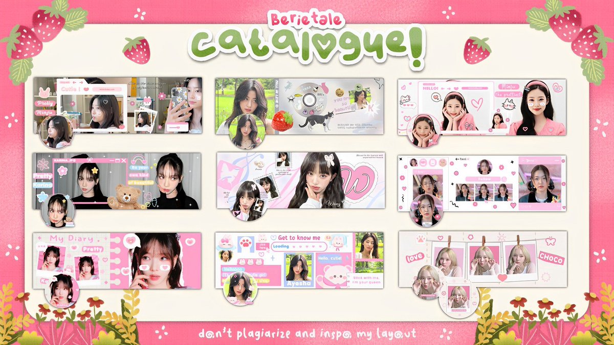 cacazips's tweet image. Retweet will be appreciated. 🎀

Hi! aku ngadain promo Bazaar ramadhan. untuk semua layout single harganya jadi 5.000 dan untuk semua layout couple harganya jadi 10.000. no max order yaa. detail harga &amp;amp; katalog bisa dilihat di pinned aku. jajan yuk!🧸🍒 #zonauang