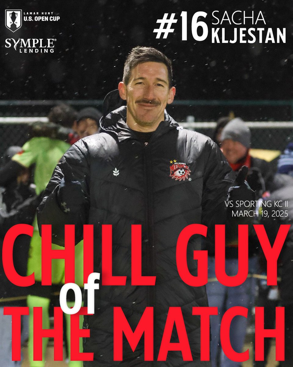 2⃣ goals? No biggie. He's still #justachillguy. Thanks for letting us borrow <a href="/SachaKljestan/">Sacha Kljestan</a>  tonight <a href="/MLSonAir/">MLS on Air</a> - we owe ya 🤜