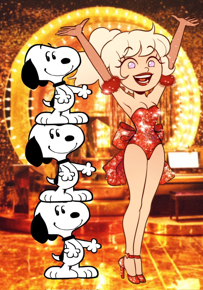 coseamic's tweet photo. she's three snoopy's tall https://t.co/rNOQSDzqld