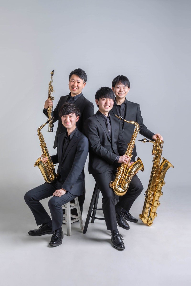 voice_sousuke's tweet photo. いよいよ!全国大会!
今日の夕方〜
山梨のサクソフォンアンサンブル🎷
『#Calces』@SaxCalces
が出場します‼️
山梨の皆さん!
ぜひ!応援を📣🔥
ガンバレ!
そして楽しむんだ!カルチェス🎷🎉
フレ〜!フレ〜!カルチェス〜‼️ https://t.co/JpVcGeJ9IT