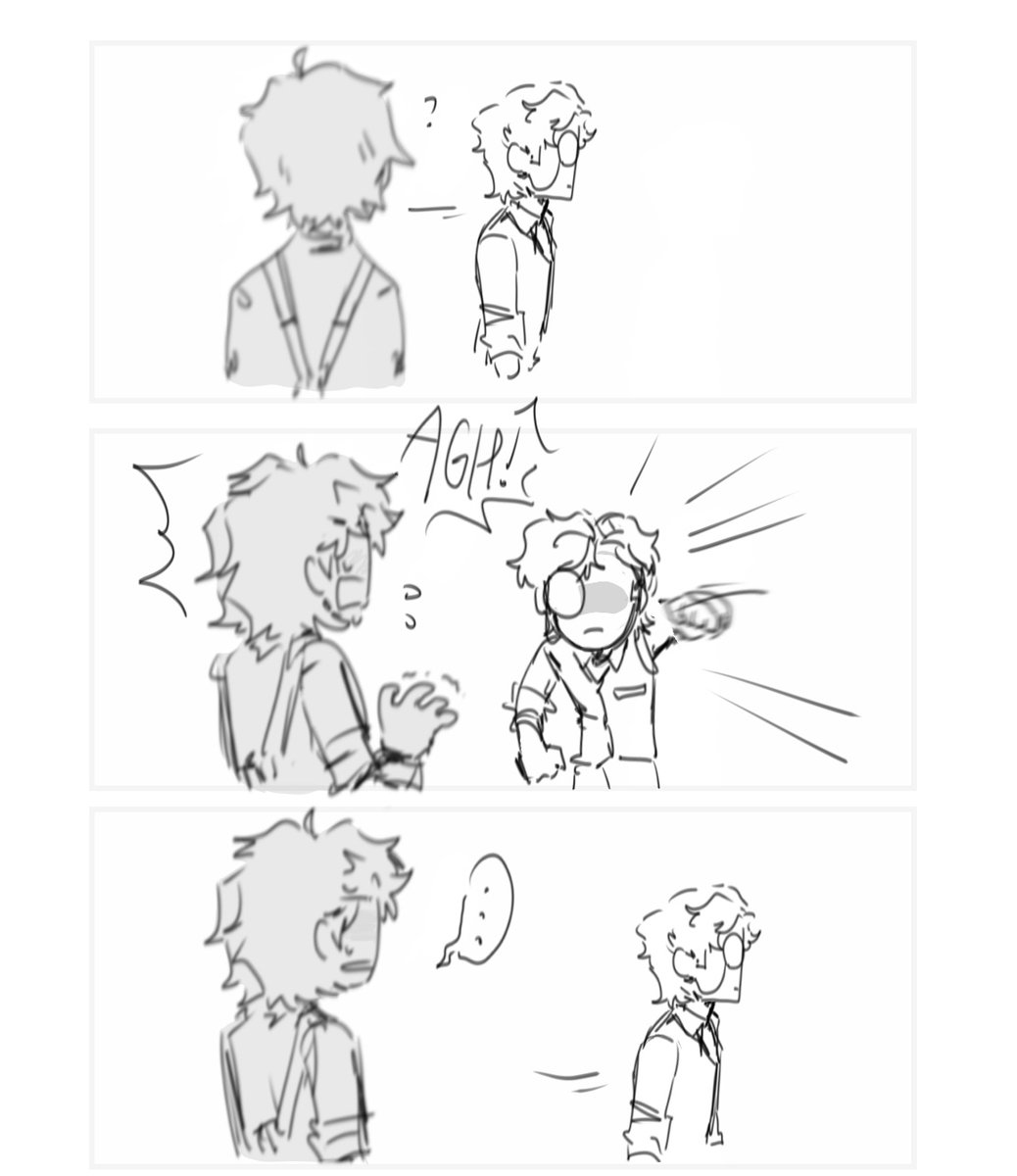 orphylicious's tweet photo. do you think Orpheus will randomly buck at norton to freak him out #nortpheus #orphnort #IdentityV https://t.co/sZFUCOyI5H