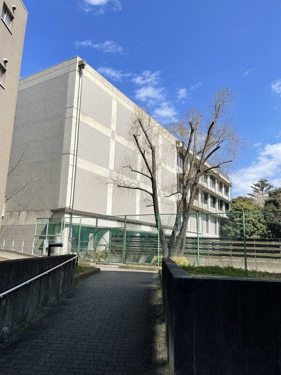 我が母校。

お酒を飲めない人のための学校。

「下ー戸ー（藝高）」