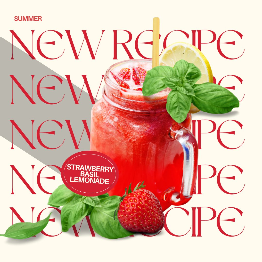 Sip This: Strawberry Basil Lemonade 🍓🌿
Sweet strawberries, zesty lemon, and fragrant basil—refreshingly perfect!
You’ll Need:
🍓 1 cup strawberries, sliced
🌿 1/4 cup basil, torn
🍋 1/2 cup lemon juice
🍯 3 tbsp honey/maple syrup
💧 3 cups cold water + ice
🌾 HAY! Straws