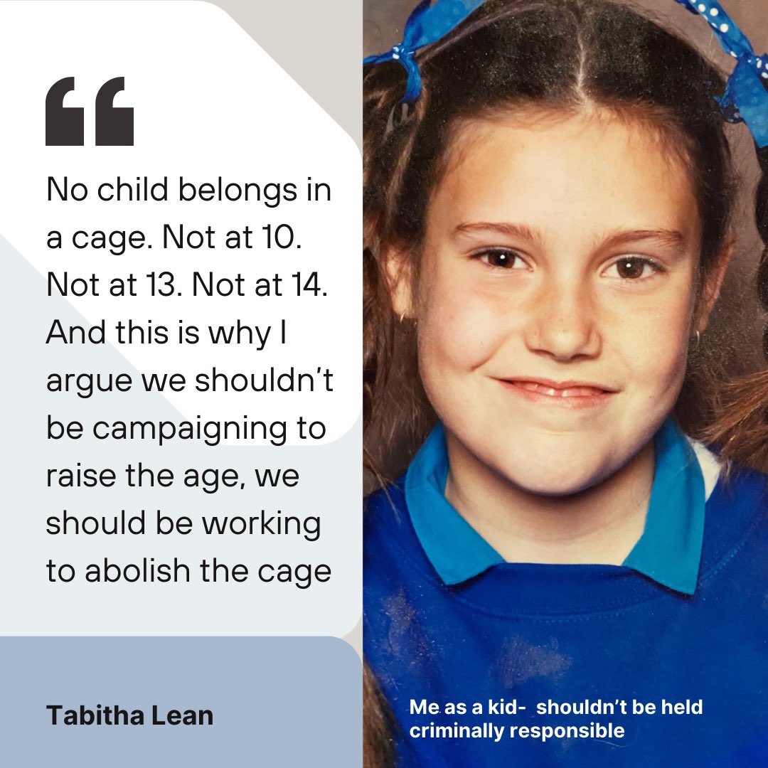 haveachattabs's tweet photo. Every child deserves freedom. Every child deserves care. But the campaigning to raise the age asks us to settle—to accept that some kids can be thrown away while others are spared.

I refuse to make that choice. I refuse to leave any child behind.

Prisons are violent. I’ve been there. No child—no matter their age—belongs in a cage. Instead of asking which kids should be punished, we should be asking how we stop harm from happening in the first place.

I do not believe in partial liberation. We fight for all our children...

Let’s stop fighting to raise the age, and shift our focus to abolishing the cage

🧵👇🏽