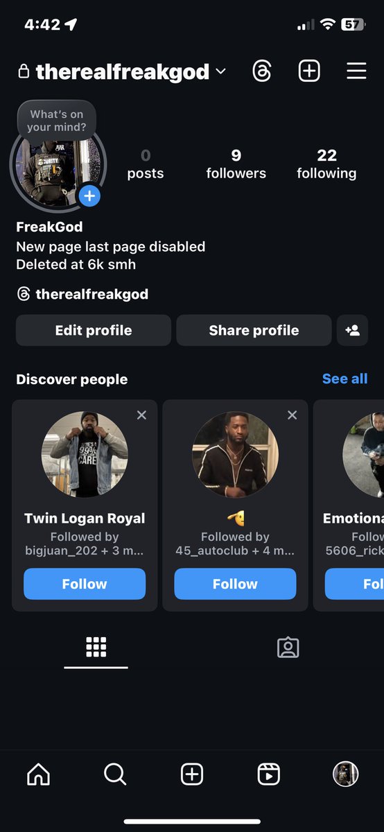 TheRealFreakGod's tweet photo. #DMV follow my new ig 
Old one hacked 🔥🔥🔥🤗🤗 https://t.co/KHQlNPa0SO