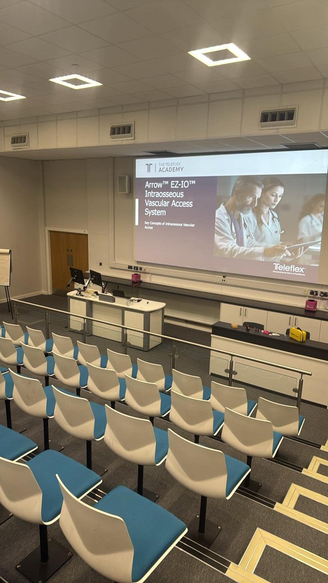 Final day teaching <a href="/nottmhospitals/">Nottingham University Hospitals</a> City Hospital for <a href="/teleflex/">Teleflex</a> #EZIO #quikclot candidates and team have been amazing! 
#ACP #Educator