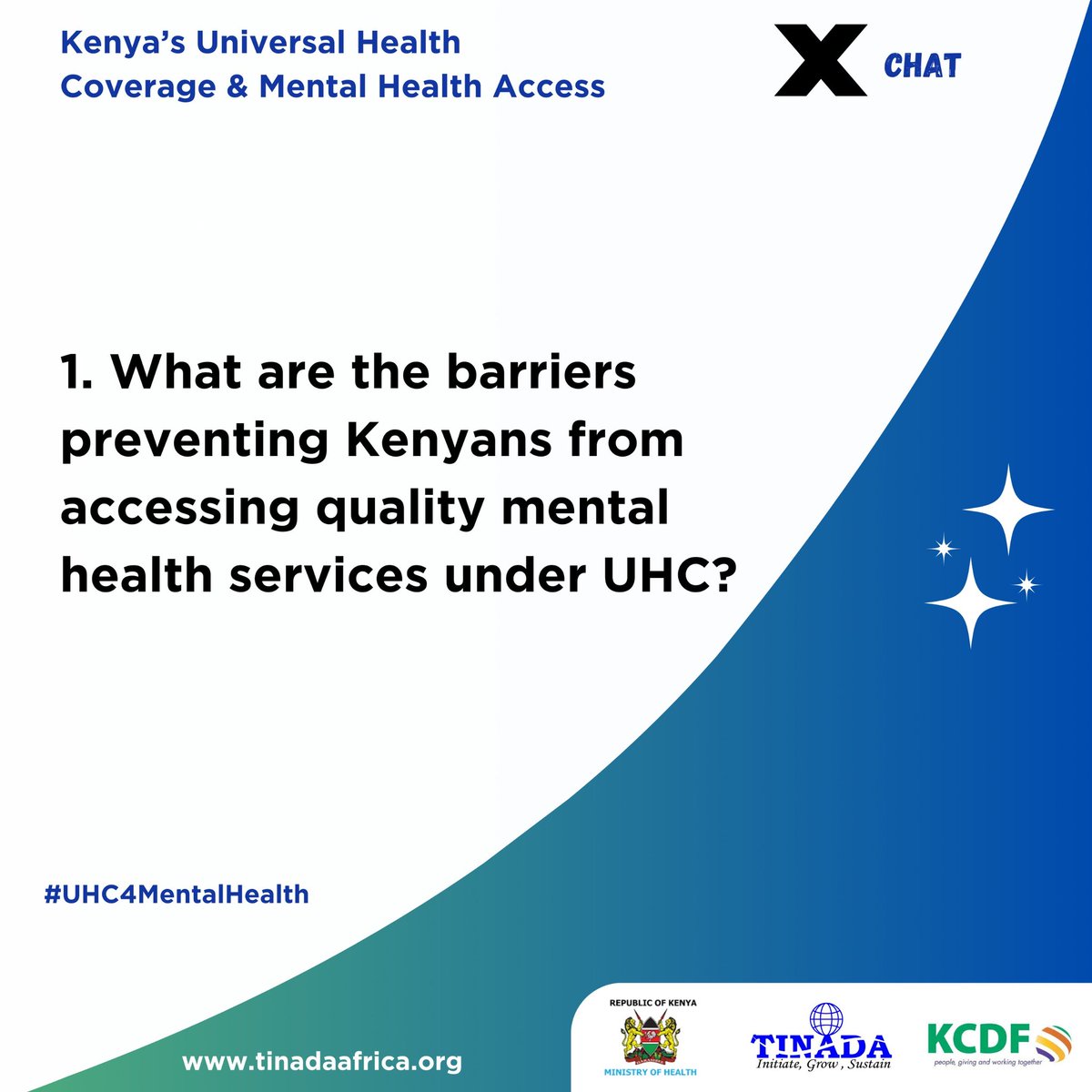 What are the existing barriers in UHC preventing access to quality mental health services?
#UHC4MentalHealth