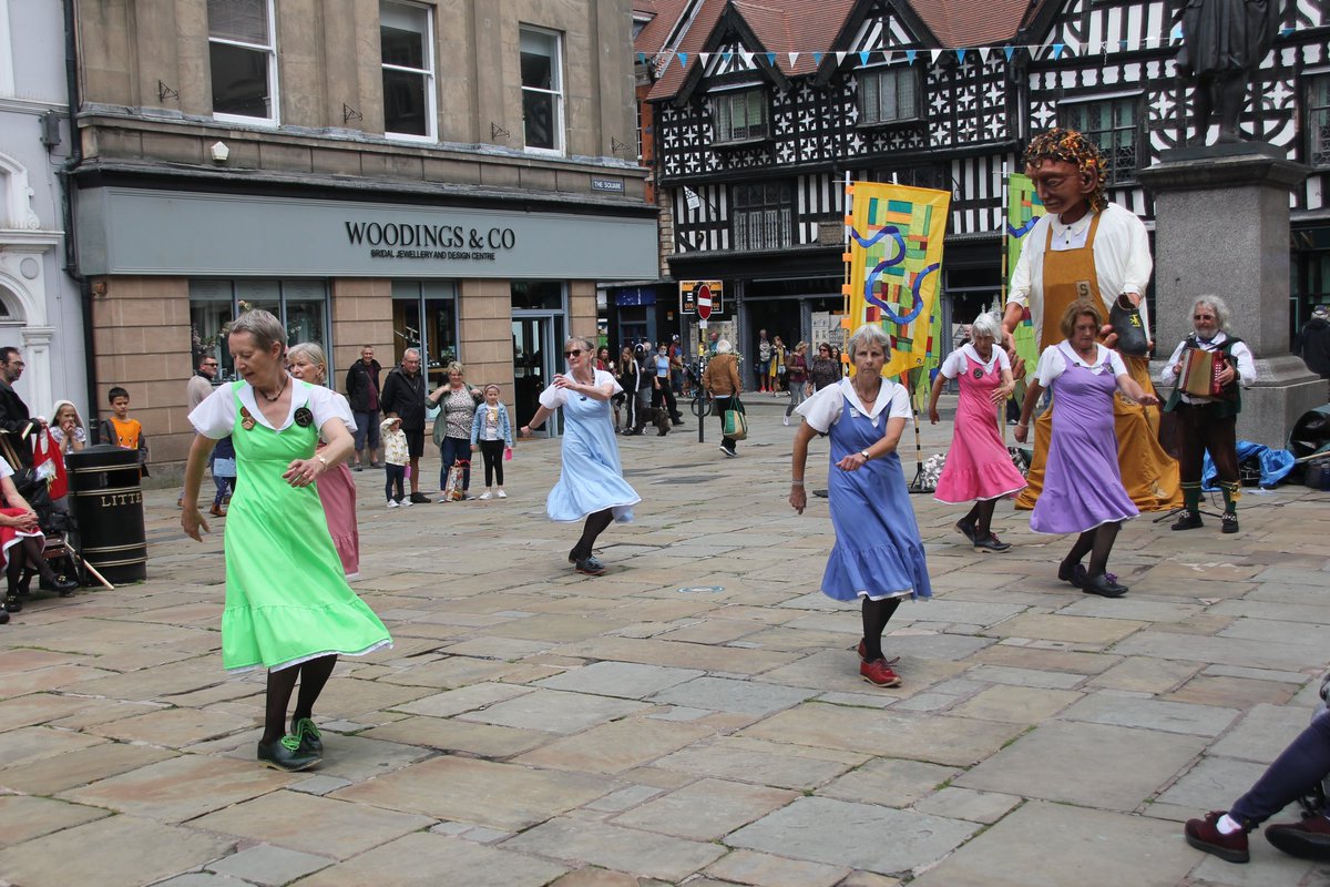 Shrewsbury Morris Dancers tweet media