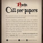 Photo by Apardjón Journal for Scandinavian Studies (@Apardjon1)