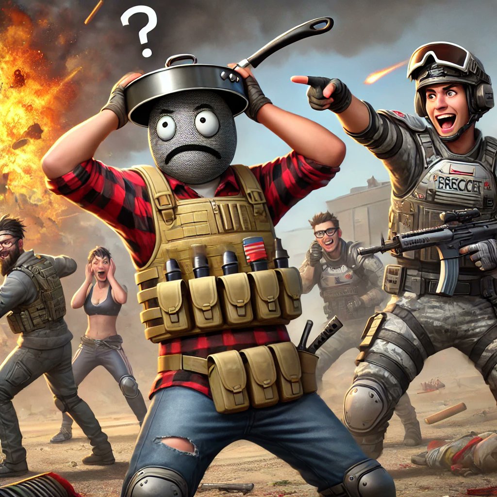 noob_token_'s tweet photo. "When you bring a frying pan to a gunfight and still wonder why you're the noob!"
tg:-https://t.co/p8yGBMTeCB 
contract add:- 5ZLKgEJDF2oPrecS2QY8znqt2jfQartn6egEqHXepump #solanamemecoin #memecoins #noobgaming #Noob
#memecoins #noobgaming #Noob #memetoken #Altcoins #Airdrop #Game https://t.co/UoUYQl7LZR