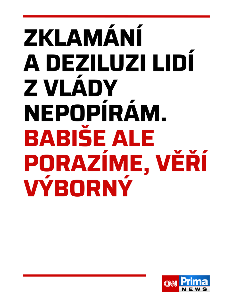 Zklamání a deziluzi lidí z některých kroků vlády nepopírám, říká v otevřeném rozhovoru předseda KDU-ČSL a ministr zemědělství Marek Výborný. Více čtěte ZDE: cnn.iprima.cz/zklamani-lidi-…